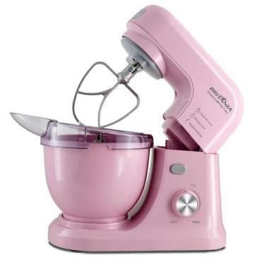 Imagem de Batedeira Planetária Rosa Turbo 700W Britânia 4 Litros - BRITANIA, 110