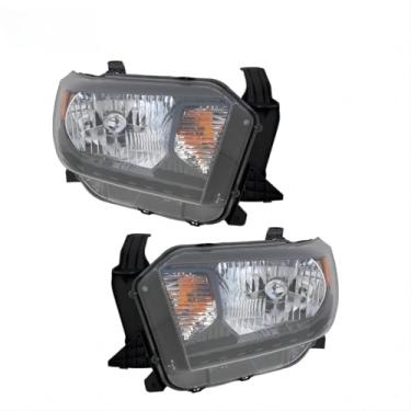 Imagem de Lâmpada de neblina esquerda direita LED luz diurna frontal LED conjunto de farol lâmpada de canto ampla compatível com Tundra 2014 81110-0C111 (esquerda)