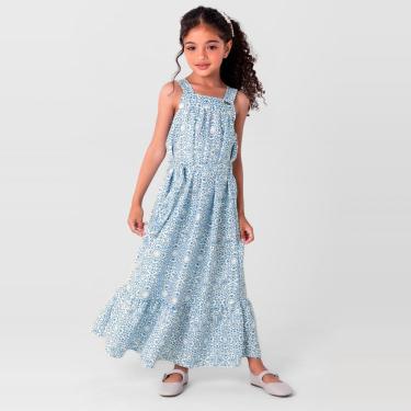 Imagem de Vestido infantil menina midi Mundi