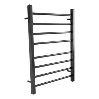 Imagem de Toalheiro Térmico Bivolt Grande Preto Lado Direito Aiello