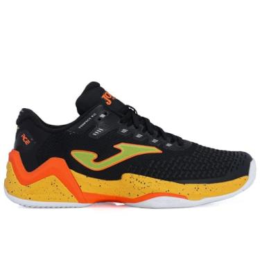 Imagem de Tênis Joma Ace Pro (Saibro) - Preto e Laranja Cor:Preto;Tamanho:42