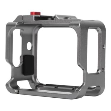 Imagem de Sanpyl Gaiola de Metal para Go 3 3s, Estojo de Proteção de Protetora Alumínio Liga de Alumínio Protetor de Expansão da Câmera Com Sapato Frio, para Go 3 3s Câmera de Ação