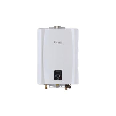 Imagem de Rinnai E17-17 litros GLP Branco - Aquecedor de Água a Gás Digital REU-E171 FEH