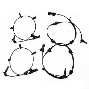 Imagem de Mteycei Sensor de velocidade da roda ABS dianteiro traseiro esquerdo e direito compatível com Chevrolet 11-15 Volt 11-16 Cruze Substituição para Buick 12-17 Verano L4 1.8L Substitui 13329258 12842463