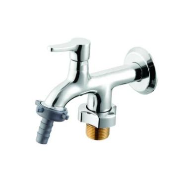 Imagem de Torneira Para Tanque De Parede Com Adaptador Para Maquina 1131 C14 1/4V  Meber