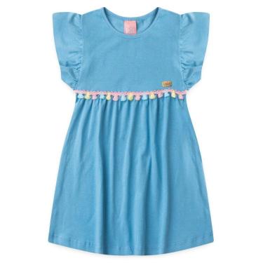 Imagem de Vestido Infantil Menina Verão Com Franjinha Iaia-Feminino