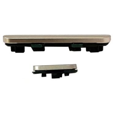 Imagem de Botão de volume liga/desliga botão lateral peça de substituição para Google Pixel 8A (porcelana/ouro)