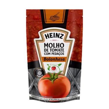 Imagem de Molho de Tomate Bolonhesa Com Pedaços Heinz 300g