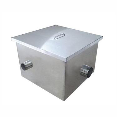 Imagem de Caixa de gordura inox 40x40x30cm Construinox