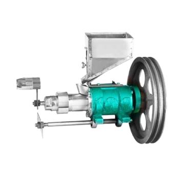 Imagem de HYZHANHONG Máquina extrusora de alimentos folhados de arroz e milho, máquina de lanche puff multifuncional para fazer flocos de milho Máquina com 7 moldes