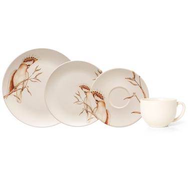 Imagem de Jogo Copa E Cia 24 Peças Aquarelle Em Cerâmica Cacatua