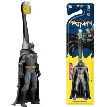 Imagem de Escova Dental Infantil Batman 3D Macia - Dentalclean