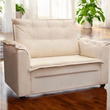 Imagem de Sofá 2 Lugares Namoradeira Marrocos 1,40m Sala De Tv Estar Recepção Su