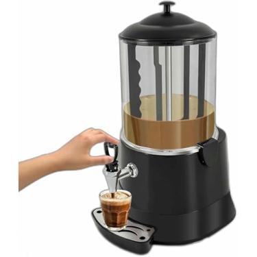 Imagem de Máquina De Fabricante De Chocolate Quente Com Dispensador, Máquina De Chocolate Máquina De Chocolate Máquina Comercial De Bebida Elétrica Quente Quente Mais Quente