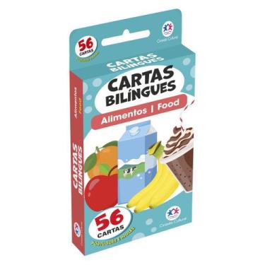 Imagem de Livro - Flash Cards Cartas Bilíngues - Alimentos - Food
