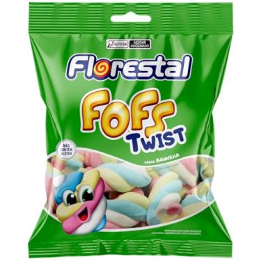 Imagem de Marshmallow Colorido Twist Fofs 220g Florestal