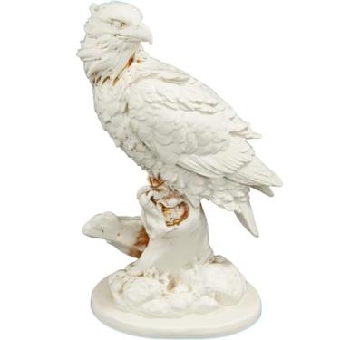 Imagem de Estátua Escultura Águia Americana Liberdade (Cor Mármore Dourado)