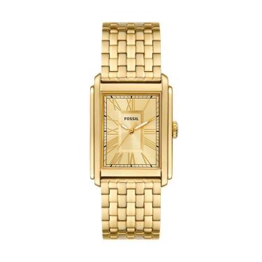 Imagem de Relógio Fossil Masculino Carraway Dourado - Fs6009-1dn Fs6009-1dn