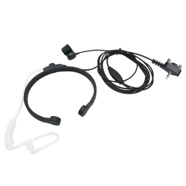 Imagem de stdgove Microfone tático de pescoço Walkie Talkie para Motorola Vertex Standard Radio VX-451 VX-261