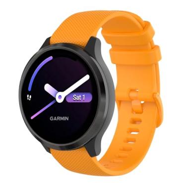 Imagem de TopPerfekt Pulseiras esportivas compatíveis com Garmin Venu 3/2 (22 mm), pulseira de substituição de liberação rápida, pulseira de silicone macio ajustável para Forerunner 970/570 de 42 mm/265/255