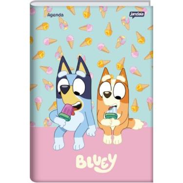 Imagem de Jandaia - Agenda Permanente Escolar 134X200mm CD 192Pgs Bluey Sorvete FSC
