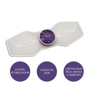 Imagem de Massageador TENS ANVISA Eletrochoque Fisioterapia Relaxmedic