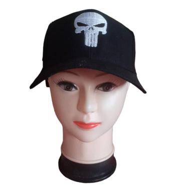 Imagem de Boné Justiceiro Bordado Cosplay Festas Eventos