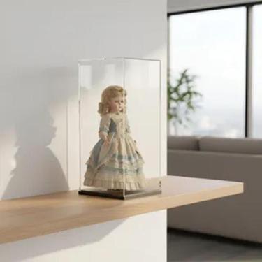 Imagem de Caixa para boneca em acrílico cristal - Monplás