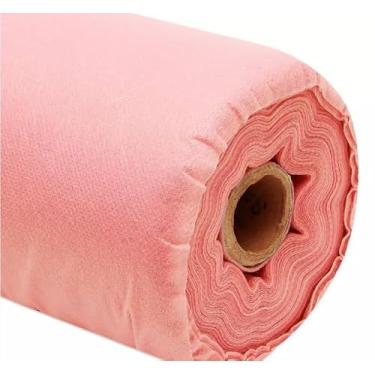 Imagem de TNT Rosa Claro em Rolo, 50 Metros x 140 cm, Tecido Não Tecido para Festas e Artesanato