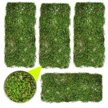 Imagem de 4Un Grama Artificial Cheia Jardim Vertical Muro Inglês 40x90