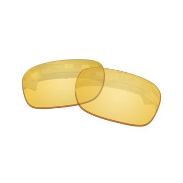 Imagem de OOWLIT Lentes de substituição compatíveis com óculos de sol Ray-Ban Meta Wayfarer RW4006 50 mm, Amarelo HD, One Size