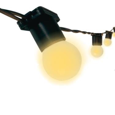 Imagem de Varal de Luzes 50 Metros Sem Lâmpadas Evento Chuva Água Casamento Para