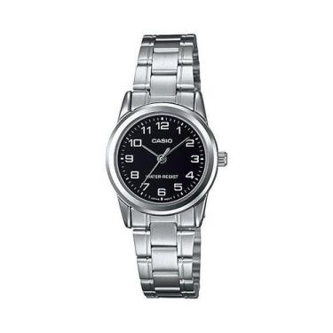 Imagem de Relógio Feminino Casio Ltp-V001D 1Bu Prata Analógico
