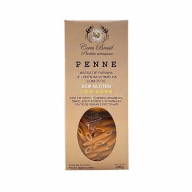Imagem de Kit 2X: Macarrão Penne Lentilha Vermelha S/Glúten Ceres 200g