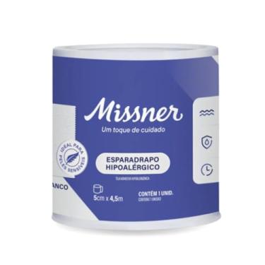 Imagem de Esparadrapo Impermeável Hipoalérgico 5cm X 4,5m