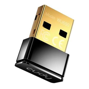 Imagem de Adaptador USB WiFi WU650 AC 650Mbps, Dongle Sem Fio Dual Band 5ghz e 2.4ghz, Mini Adaptador de Rede para PC, Notebook e Desktop, Compatível com Windows 11/10/8/7 e Mac OS