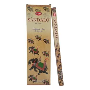 Imagem de Incenso Indiano Hem Sândalo Cx.25un.8v.