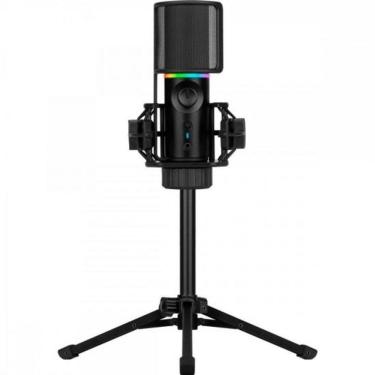 Imagem de Microfone Gamer Streamplify Mic Tripod Com Tripé Preto Rgb
