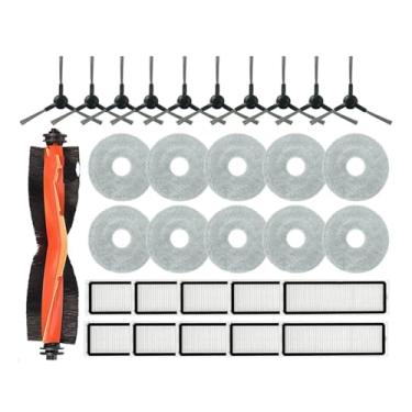 Imagem de Compatible With Xiaomi Robot Vacuum S20+ Plus B108GL/ S10+ Plus B105 Parts Main Roller Side Brush Hepa Filter Mop Cloth Accessories(PURPLE)