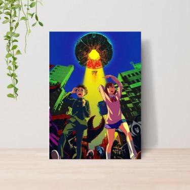 Imagem de Quadro Dan da Dan Anime A4  Placa MDF 07 - Lomi Art