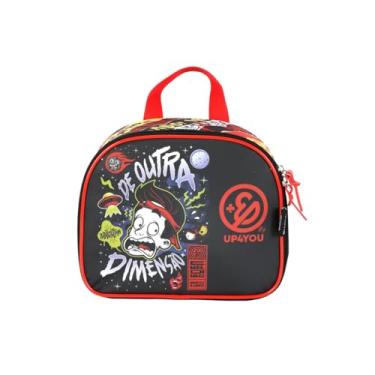 Imagem de Lancheira Enaldinho Youtuber Térmica Passeio Escolar Juvenil Preto