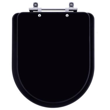 Imagem de Assento Sanitário Carrara ébano (preto) Fosco Para Vaso Deca