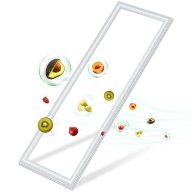 Imagem de Gaxeta de porta de geladeira atualizada 241786005, 241786009 compatível com Frigidaire, Ken-more White Westing-house Substitui 241786013, 240390601, 240390605 Peça de vedação de porta