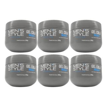 Imagem de 6 Un Gel Cola Cera/black/incolor 300g - Eaê Cosméticos - eae cosmetico