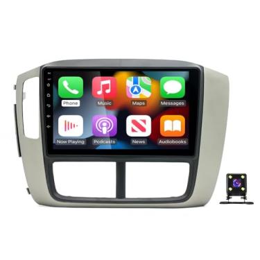 Imagem de 2 + 32 G com Android 13 estéreo de carro para Honda Pilot 2006-2008 IPS, adequado para carplay com Android Auto 22.9 cm Double Din Car Audio Radio Receiver WiFi GPS com microfone de câmera Bluetooth