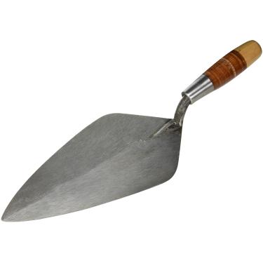 Imagem de Kraft Tool RO312-12 W. Pá de pedreiro London com alça de couro, haste padrão, 30 cm