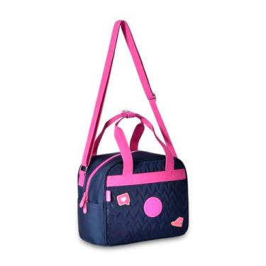 Imagem de Lancheira Térmica Luluca Escolar Meninas Juvenil Feminina (Azul)
