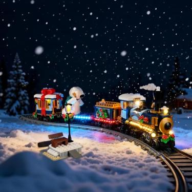 Imagem de YEABRICKS LED Light for Lego-10361 Icons Holiday Express Train Building Blocks Model (Building Set NOT Included)