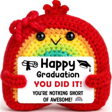 Imagem de Agantree art Graduation Gifts for Her Him 2026 Graduation Gift for High Middle School Handmade Rainbow Crochet