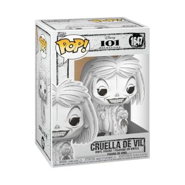 Imagem de Funko Pop! Disney: Sketched - Cruella De Vil - Boneco de vinil colecionável - Ideia de presente - Mercadoria oficial - Brinquedos para crianças e adultos - Fãs da Disney - Figura modelo para